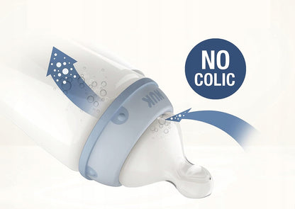 NUK First Choice+ 0-6 m FLES 300 ml temperatuuraanduiding WINNIE DE POEH