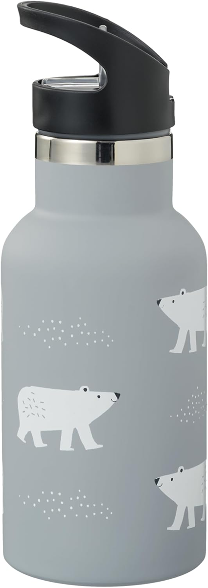 FRESK Nordic Flask roestvrijstalen thermosfles 350 ml + borstel