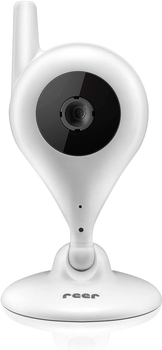 REER IP BabyCam NIANIA ELEKTRONICZNA KAMERA WI-Fi, biała kamera monitorująca dziecko z podstawką