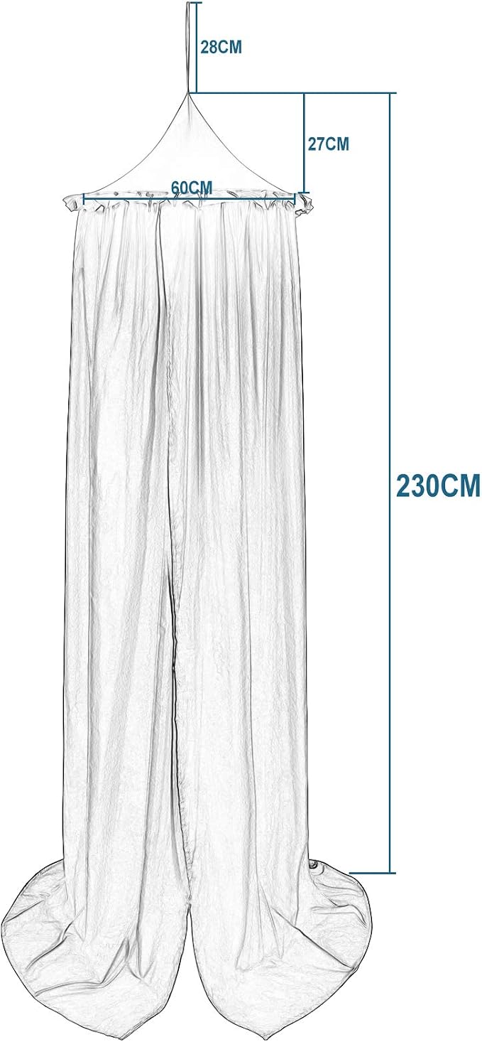 EUGAD namiot tipi baldachim wiszący 230cm