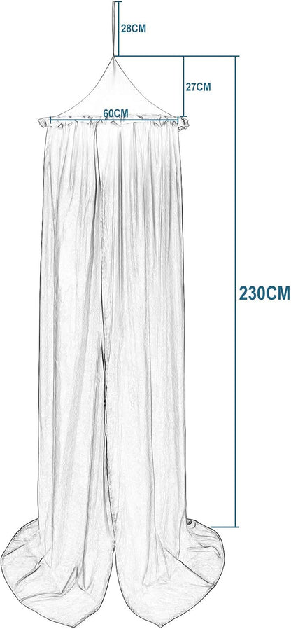 EUGAD namiot tipi baldachim wiszący 230cm