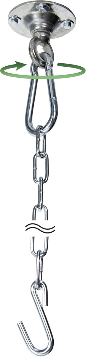 AMAZONAS Power Hook plafondhaak voor montage van een fauteuil of ligstoel 78 cm