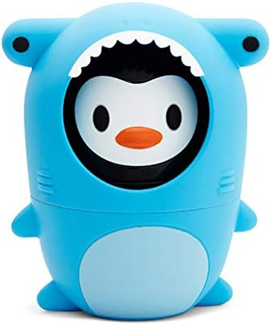 MUNCHKIN Sharky & Pals 3-in-1 Badespielzeug Fisch, Pinguin, Hai
