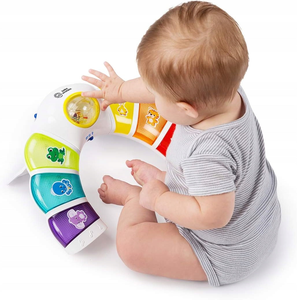 BABY EINSTEIN panneau lumineux avec hochet, mélodies et mots en 3 langues