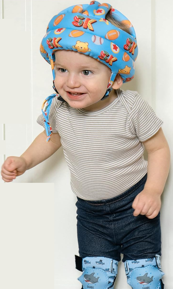 SIMPLY KIDS beschermhelm voor leren lopen 6-24 m 43-53 cm