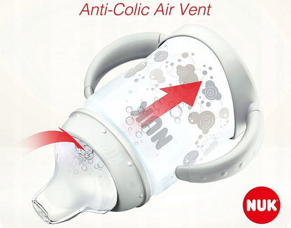 NUK First Choice Ανοξείδωτο Ποτηράκι εκπαιδευτικό 125 ml 6 μ+