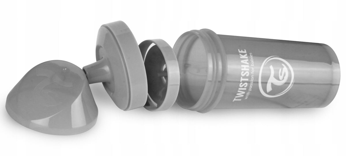 TWISTSHAKE cană anti-vărsare 360 ml 12m+ cu pai KID CUP
