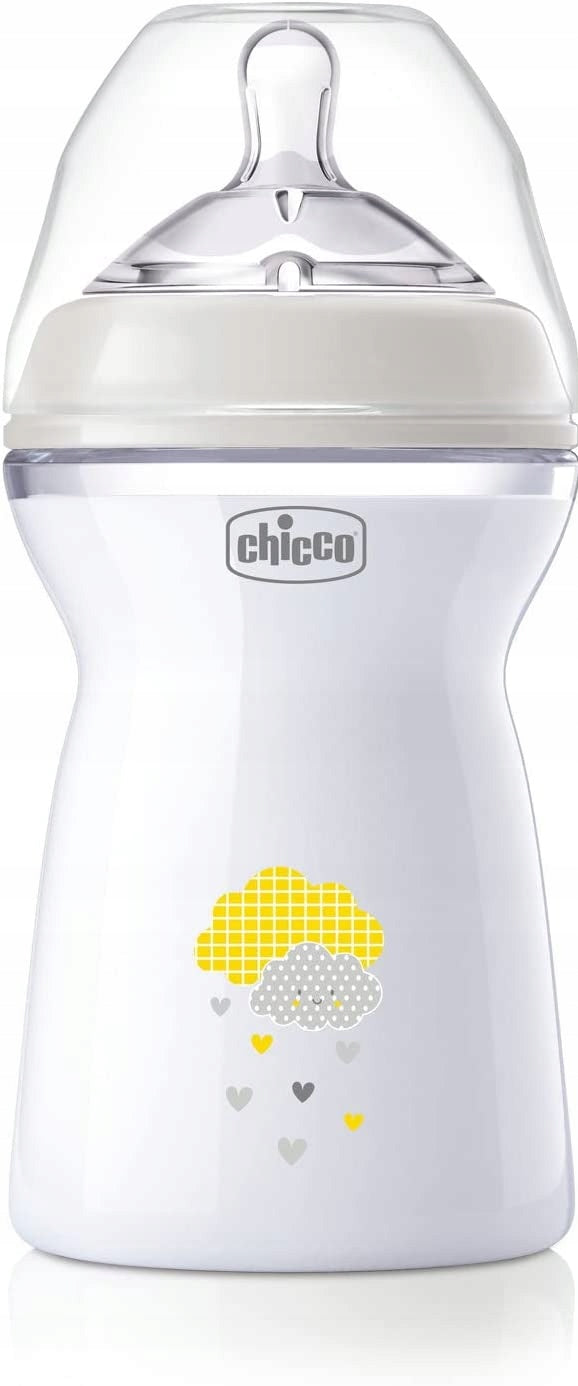 CHICCO NaturalFeeling biberón 330 ml 6 m+ flujo rápido