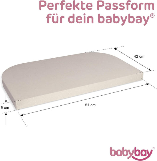 BABYBAY σεντόνι με λάστιχο για Original 81x42 εκ x2