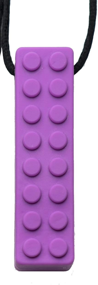 TILCARE Collier à mâcher apaisant 1,8 x 6,4 cm VIOLET