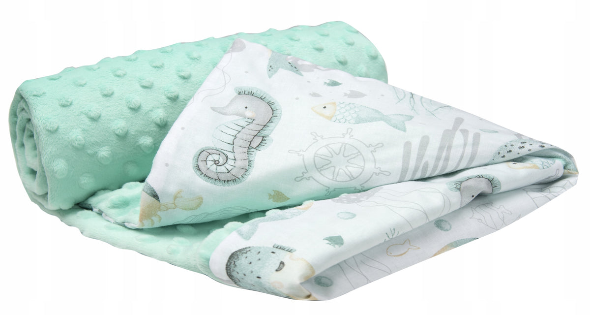 MEDIPARTNERS couverture pour bébé couverture 75x100 MINKY