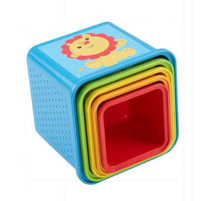 FISHER-PRICE stapelpiramide met dieren 5el. 6m+