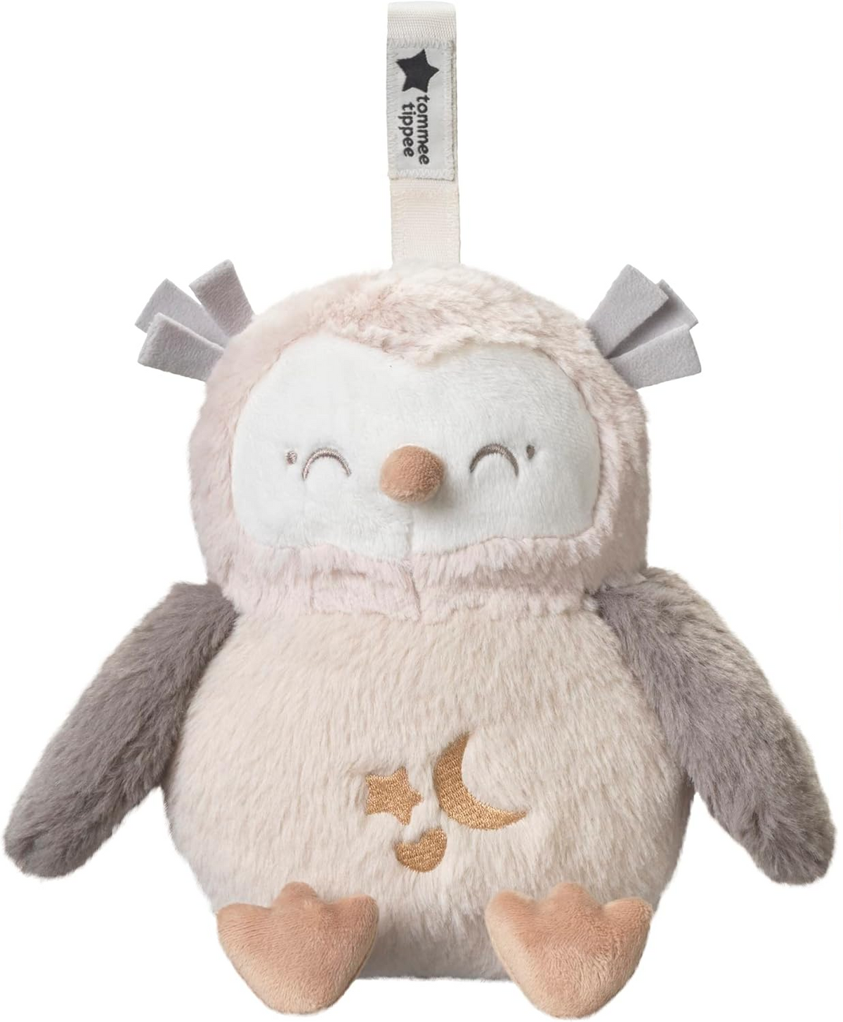 TOMMEE TIPPEE Ollie Owl cuddly toy with music box and night light