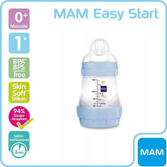MAM Easy Start biberon anticolici 160ml 0+