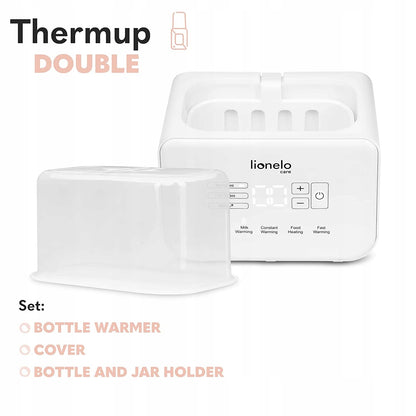 LIONELO THERMUP DOUBLE dupla cumisüveg-melegítő