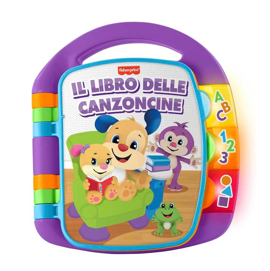 FISHER-PRICE CDH49 elektronische educatieve boekje ITALIAANSE TAAL
