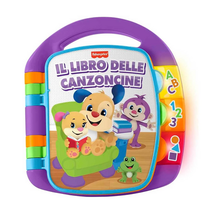FISHER-PRICE CDH49 elektronische educatieve boekje ITALIAANSE TAAL