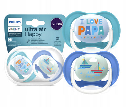 PHILIPS AVENT Ultra Air πιπίλες x 2 6-18μηνών