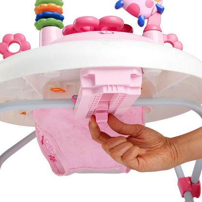 BRIGHT STARTS JuneBerry opvouwbare verstelbare loopstoel