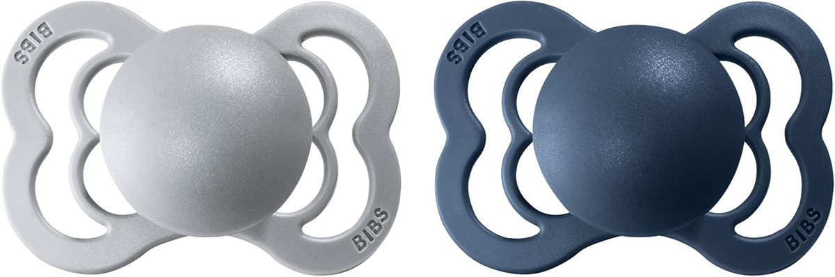 BIBS SUPREME fopspenen rubber 0-6msc SYMETRIC