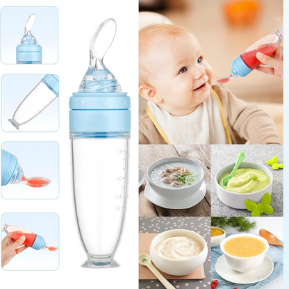 LEADSTAR bijtring fruitdispenser 2 stuks 6 spenen + lepel 90 ml