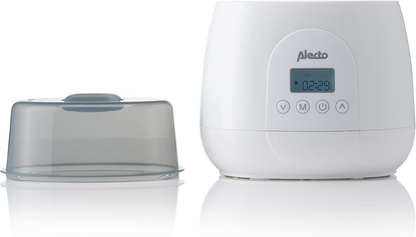 ALECTO 3-in-1 dubbele flessen- en potjesverwarmer BW700TWIN