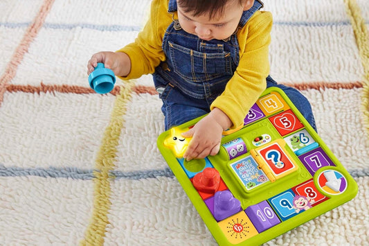 FISHER-PRICE HRB74 διαδραστικός πίνακας παιχνιδιού 40 ήχοι ΓΕΡΜΑΝΙΚΑ
