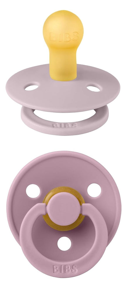 BIBS COLOUR fopspenen 2pak rubber 6msc+