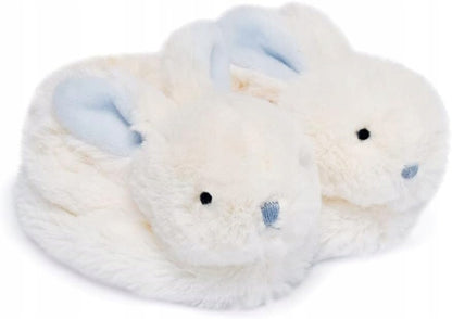 DOUDOU et COMPAGNIE zachte babyslofjes met rammelaars KONIJNEN