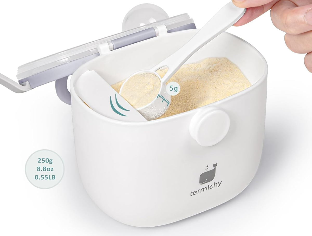 TERMICHY container voor zuigelingenvoeding 500 ml 250 g + maatlepel