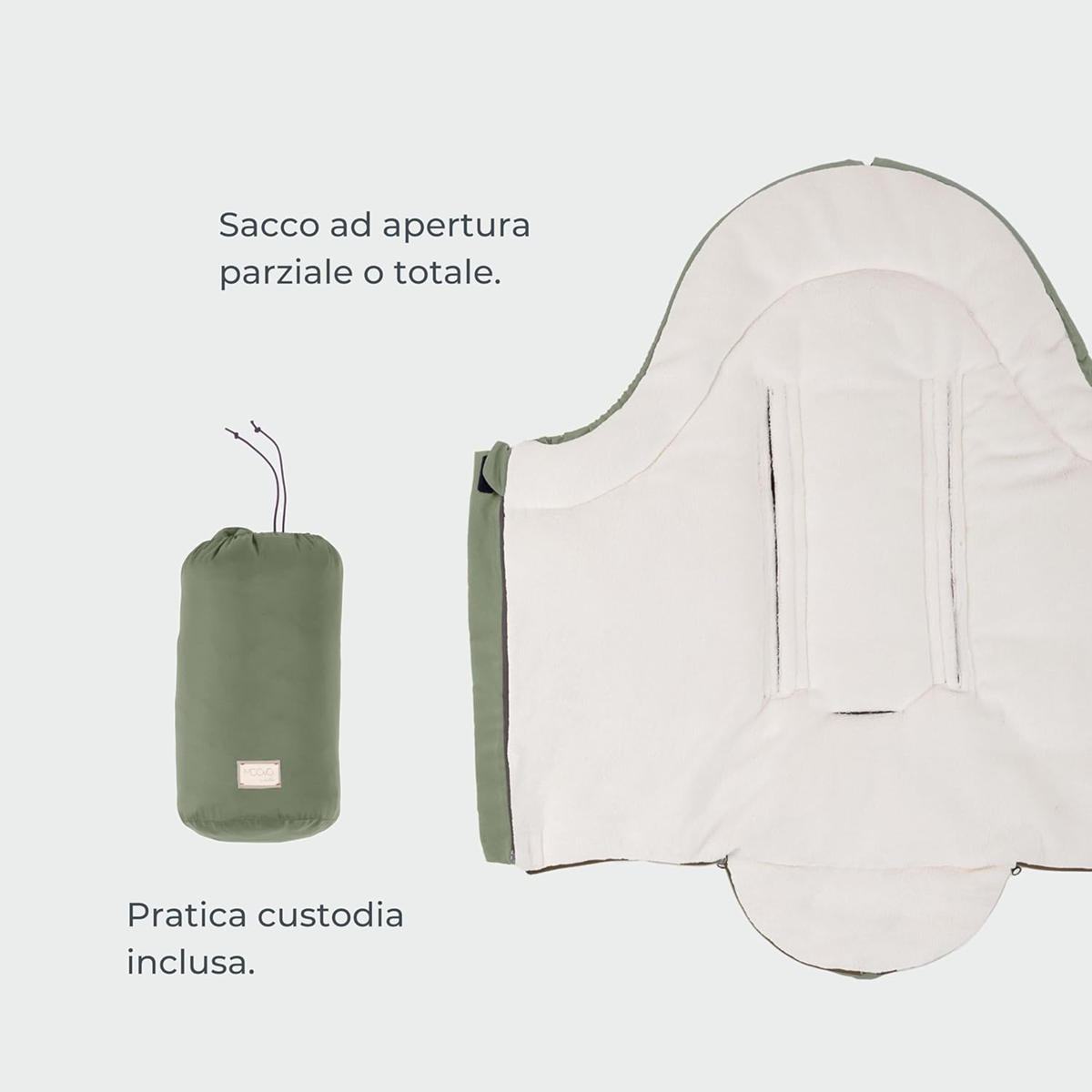 MOOVO NUVITA universele wiegspindel 0-6 maanden 80cm