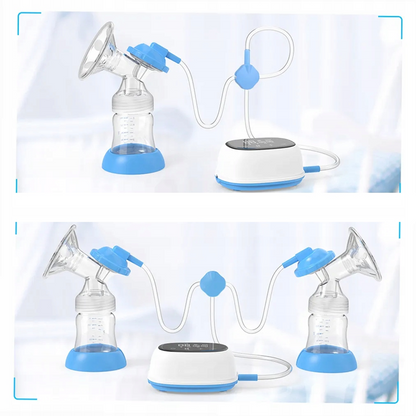 ECCOMUM elektrische Doppelmilchpumpe BPA-FREI