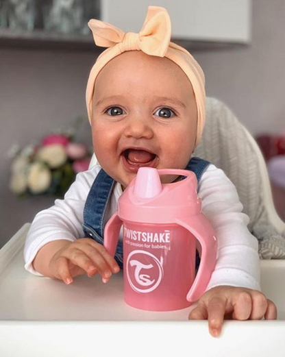 TWISTSHAKE Mini Cup cană anti-picurare cu tetină și blender 230 ml 4 luni+