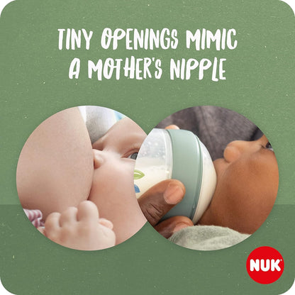 NUK for Nature set 2 x fles + speen temperatuurregeling