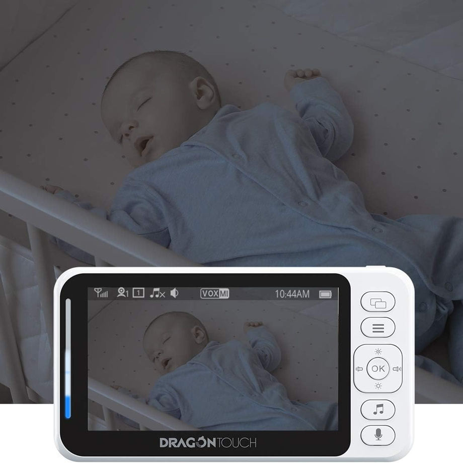 DRAGON TOUCH E40 vigilabebés electrónico 4,3" LCD HD FHSS