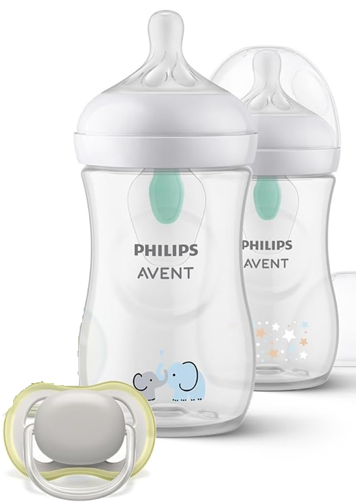 PHILIPS AVENT Natural RESPONSE AIRFREE VENT szett cumisüveg 260 ml 2 db + cumi