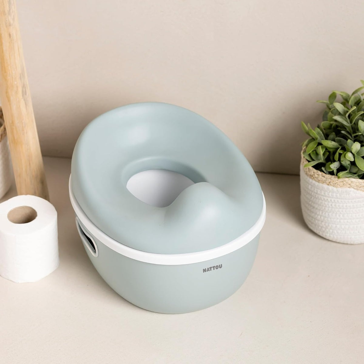 NATTOU Potty 3-in-1 potje toiletverhoger opstapje 18 m+