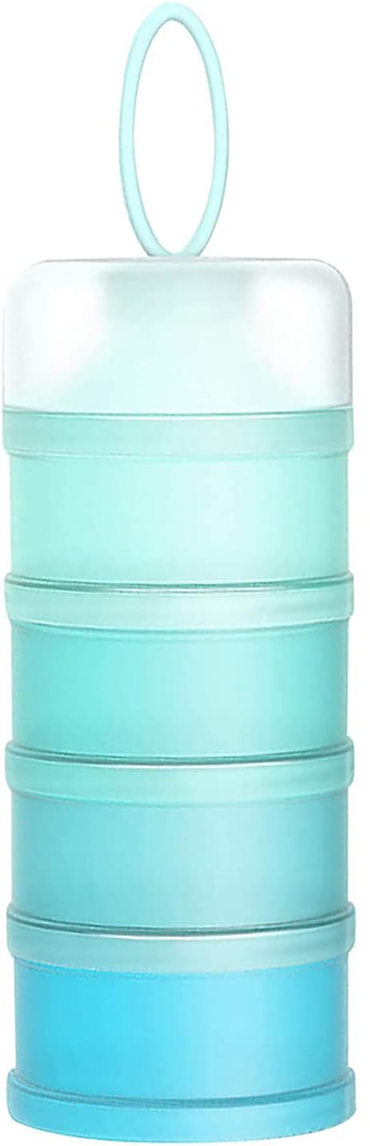 MILK POWDER contenitore per latte in polvere 5 scomparti 7,8 x 19 cm