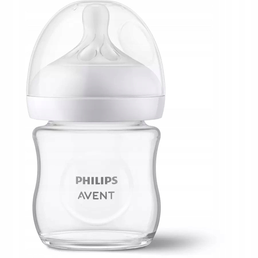 PHILIPS AVENT Biberón de vidrio Natural Response 120 ml 0+ tetina 2