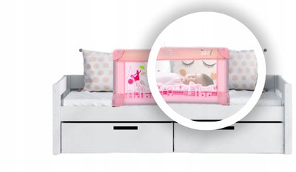ASALVO beveiligingshek voor bed 43 x 90 cm LONDEN