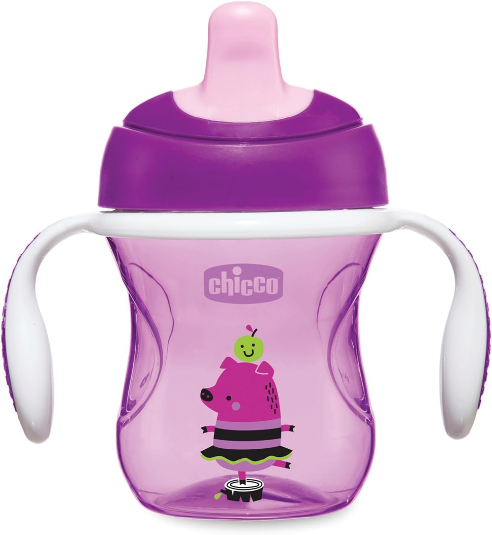 CHICCO Training Cup ποτηράκι εκπαίδευσης με στόμιο 200 ml 6m+