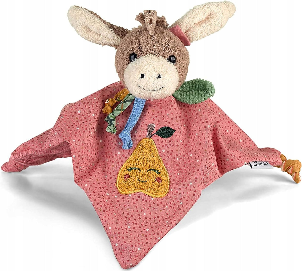 STERNTALER Donkey Emmilycomforter cuddly toyage 0 +colour pink-greydimensions approx. 20 x 20 cmmaterials