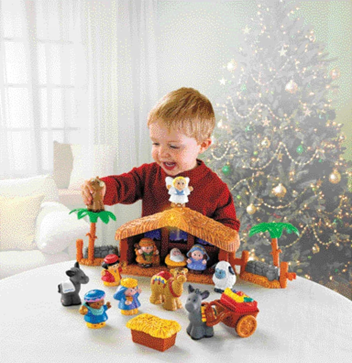 FISHER-PRICE Little People Crèche de Noël