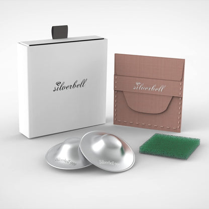 SILVERBELL zilveren tepelkussentjes