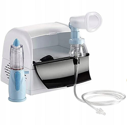 NEBULA Spacer Air Liquid NEBULIZATOR, IRYGATOR biały nebulizator 2w1 z maską i przewodem