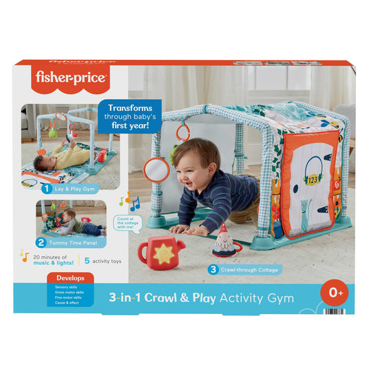 FISHER-PRICE Παιχνιδόχαλο 3 σε 1 Εκπαιδευτικό Σπιτάκι του Εξερευνητή