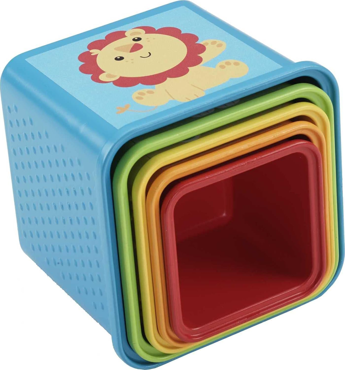 FISHER-PRICE Stapel & Ontdek Blokken blokken in verschillende maten 5 stuks