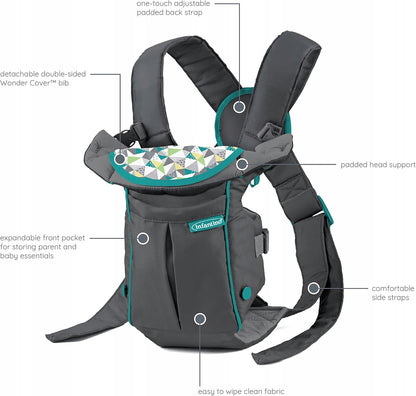 INFANTINO SWIFT CLASSIC marsupio ergonomico 3,5 - 12kg