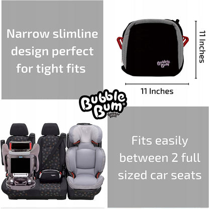BubbleBum DMUCHANE SIEDZISKO DO AUTA 15-36 kg, smukłe siedzisko dla dzieci, 11 cali, do wąskich miejsc