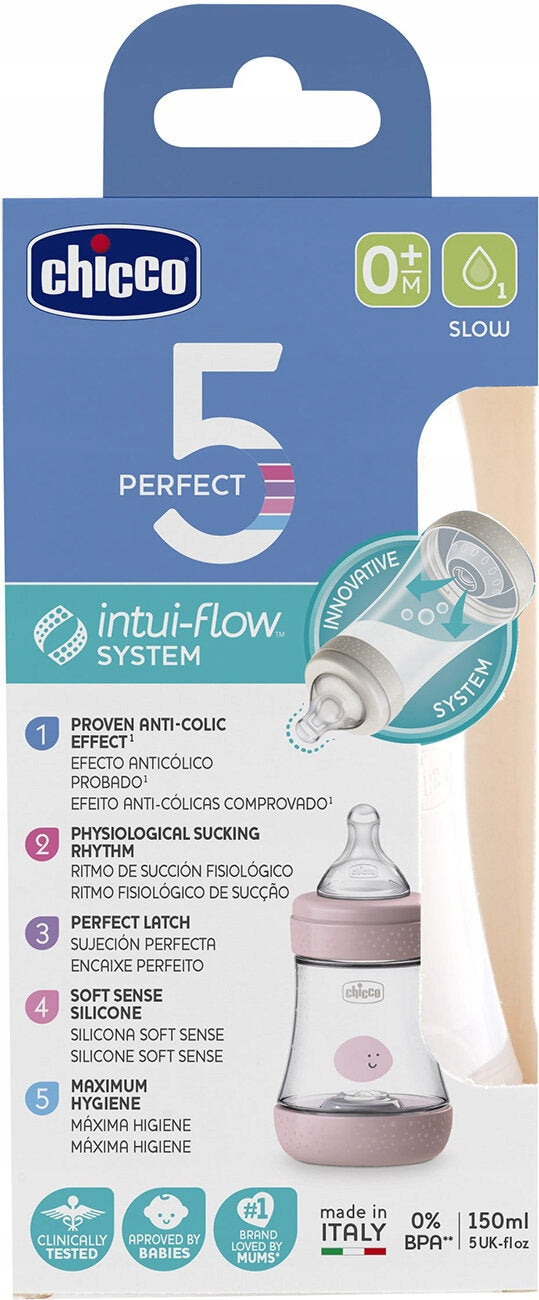 CHICCO fles Perfect5 0m+ 150ml